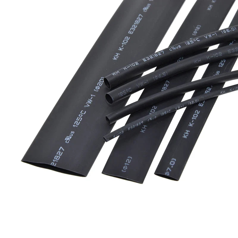 1M Transparent Heat Shrink Tube – 2:1 Shrinkable Sleeving Wrap for DIY Wire (6-25mm)