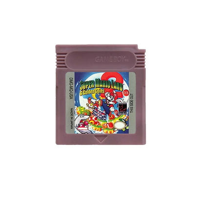 GBC 16-Bit Game Cartridge - Wario Land, Donkey Kong & Yoshi Compatible Game Card for GBC/GBA Consoles