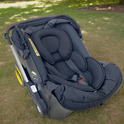 Universal Baby Stroller Seat Cushion — Head & Body Support Pillow for Newborns, Doona Car Seat & Stroller Accessories