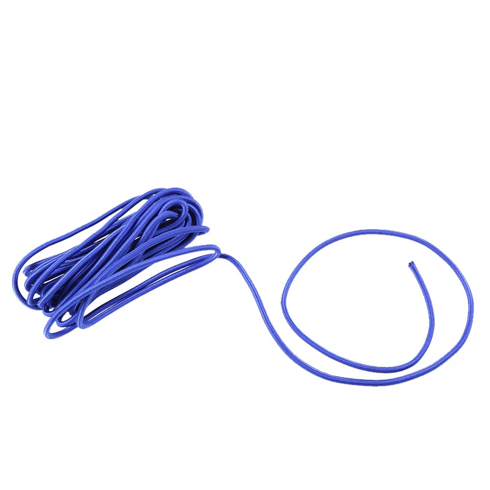 5 Meters 4mm/5mm Kayak Elastic Bungee Cord – Paddle Holder, Deck Rigging & Rear Securing Rope for Boats