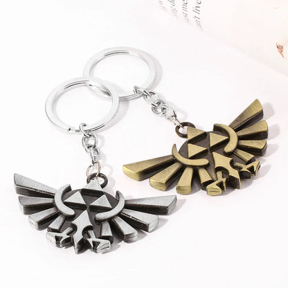 The Legend of Zelda Alloy Pendant Keychain – High-Quality Game Jewelry Gift for Fans