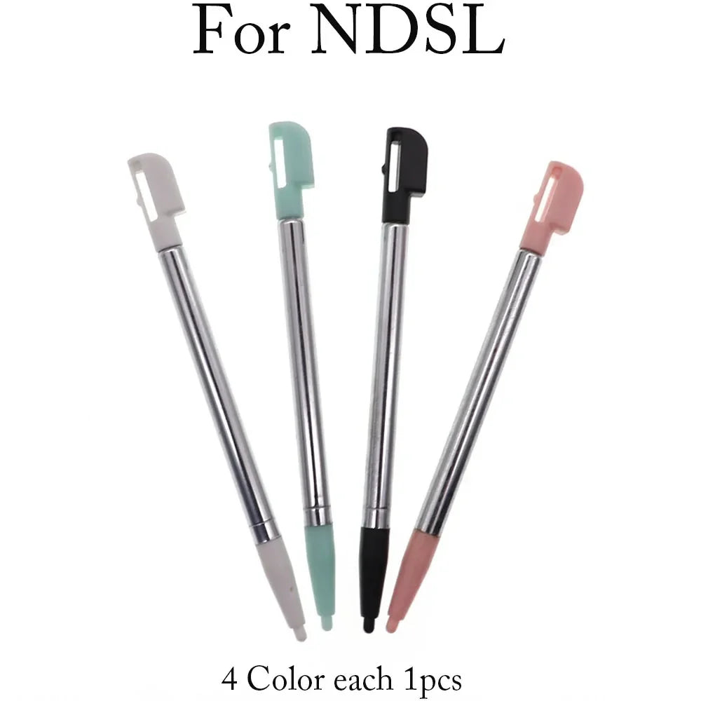 Touch Screen Stylus Pen - Plastic & Metal Replacement Pen for NDSL, NDSi, 2DS, 3DS XL & Wii U