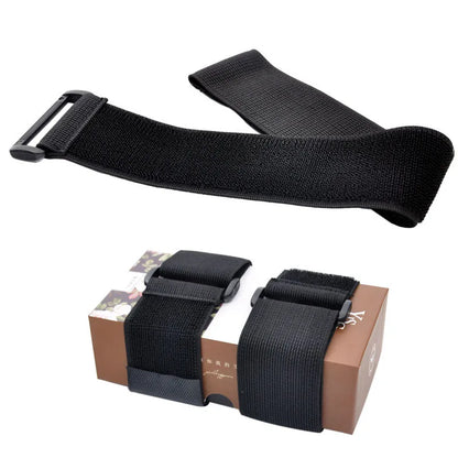 Customizable Elastic Nylon Hook & Loop Cable Ties – Reusable Magic Band Straps with Reverse Buckle Fastener