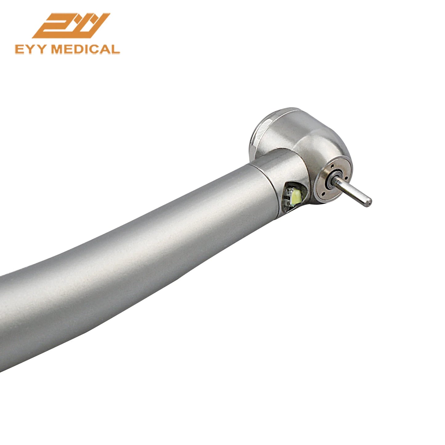 EYY Dental LED High-Speed Handpiece — Ceramic Bearing E-Generator, 2/4 Hole Stainless Steel Dental Tool
