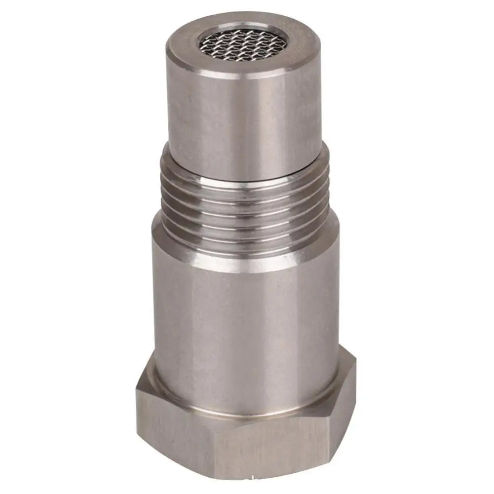 Universal Extension Filter Oxygen O2 Sensor Connector – Steel Thread Adapter Extender Spacer, 1.5 Stainless L0L3