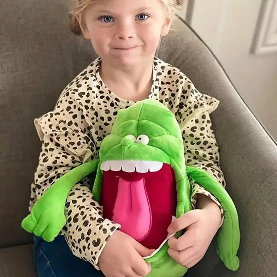 Ghostbusters Green Ghost Plush Toy – Soft Doll for Kids, Perfect Birthday Gift