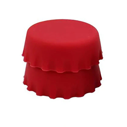 2/6/12pcs Silicone Beer Bottle Caps – Preservative Covers for Wine, Vinegar, Soy, and Cocktail Bottles