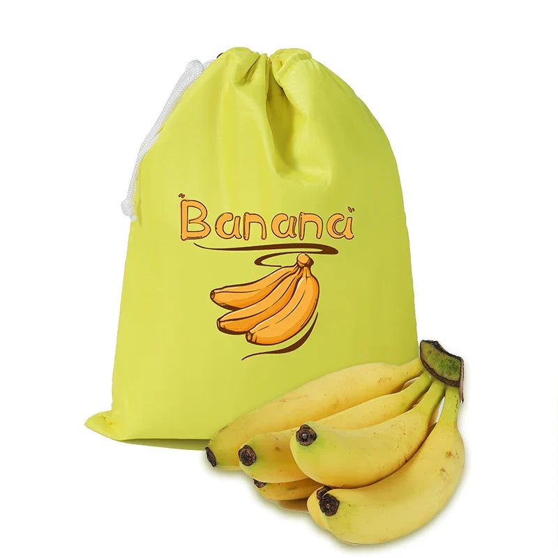 1/3 Banana & Vegetable Storage Bag – Anti-Ripening, Lightweight Preservation Bag for Fruits and Produce