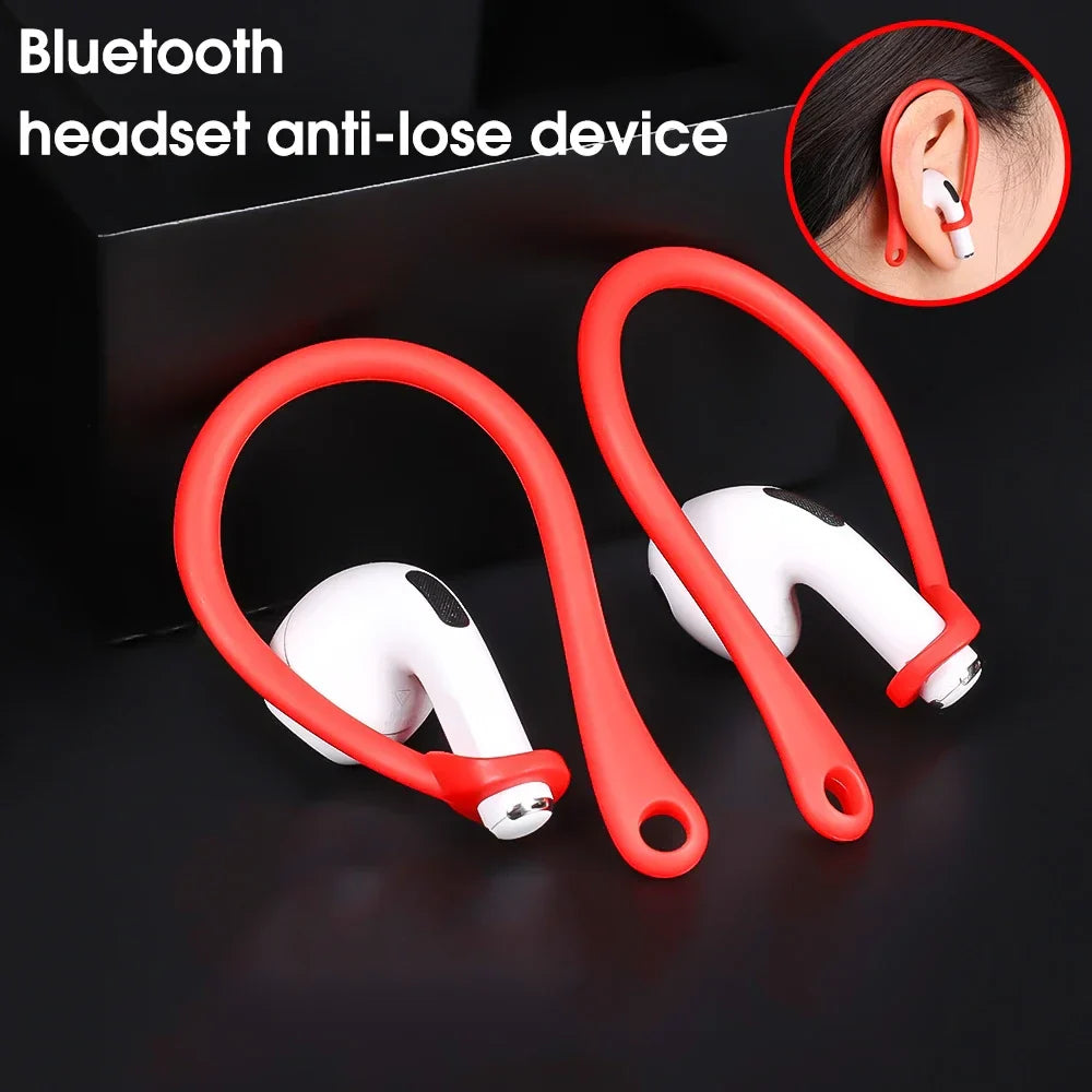 Silicone Ear Hooks for AirPods Pro | Anti-fall Bluetooth Earphone Holder | Sports Earhooks | 1-6 Pairs Accessories