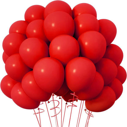 Baby Blue Latex Balloons Set (5–12 Inch, 10/20/30pcs) – Wedding, Baby Shower & Birthday Party Decorations in Mixed Colors