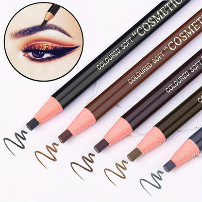 Tear-Off Pull Line Eyebrow Pencil – No Sharpening, Natural Color, Sweat & Smudge Proof Eyebrow Pencil