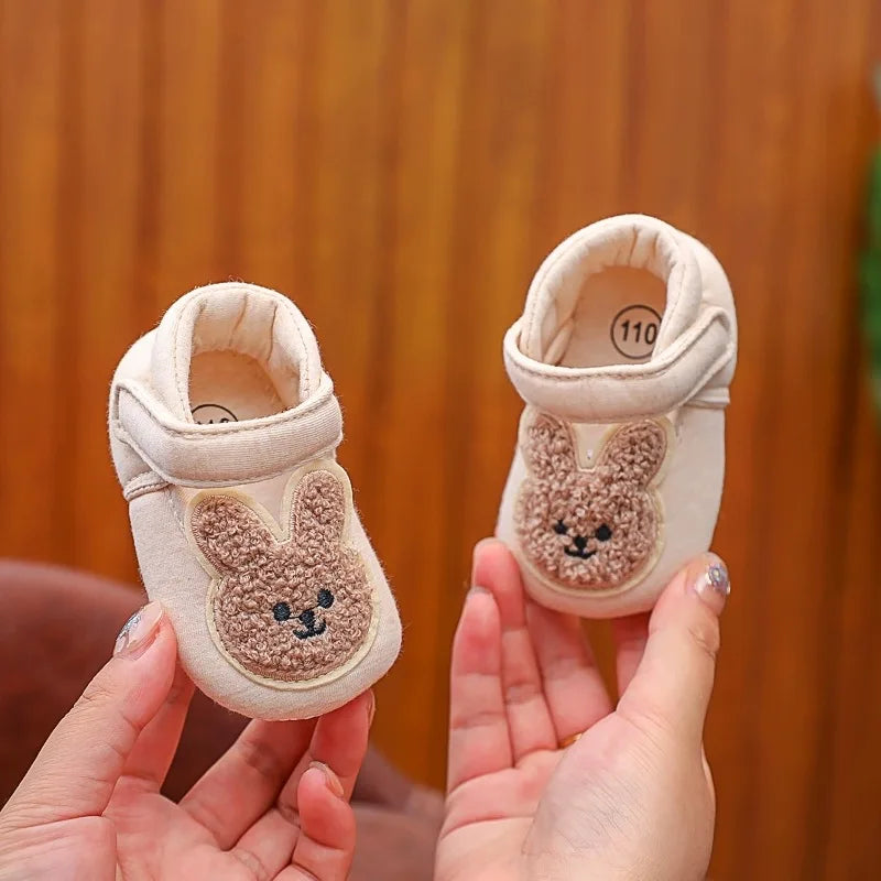 Cute Bear Baby Sandals - Soft Sole First-Step Shoes for Infants & Toddlers 0–18 Months