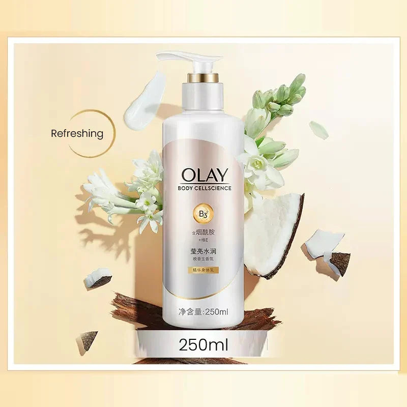 OLAY Body Cellscience Nourishing Lotion – Forest Berry & Rich Tuberose Flavors, Random Old/New Packaging