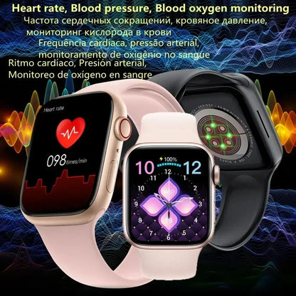 I10 Pro Max Smartwatch with Metal Strap – Sport Fitness Tracker, Custom Dial for Android & iOS, Gift for Men & Women