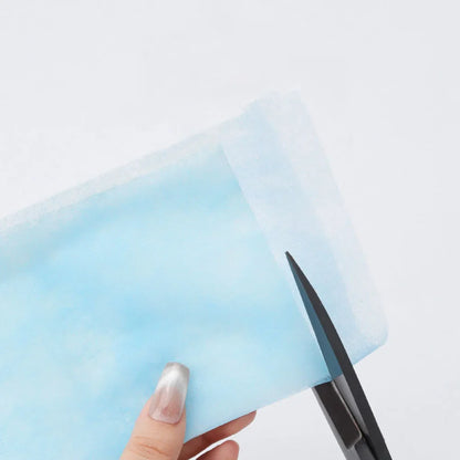 100pcs Disposable Nail Art Vacuum Dust Collector Filter Paper – Pink, Blue & White Manicure Machine Accessories
