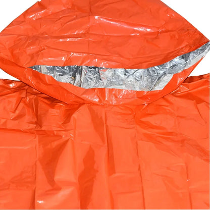 Outdoor Multifunction Raincoat - Waterproof Camping Raincoat & Reflective Emergency Survival Gear