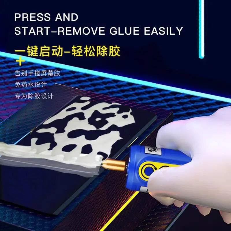 Mechanic IR13 OCA Glue Remover Tool – Rechargeable LCD Screen Adhesive Removal Machine Multifunctional Roller for Mobile Phone Panel Repair