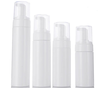 Refillable Plastic Foamer Pump Bottle - Soap & Cleanser Dispenser, 100ml/120ml/150ml Empty Hand Sanitizer Bottle