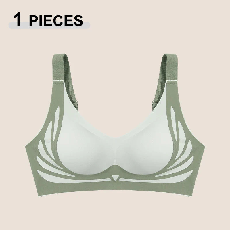 Seamless Push-Up Angel Wings Bra Set for Women – Soft Wireless Comfortable Breathable Lingerie (1 or 2 Pack)