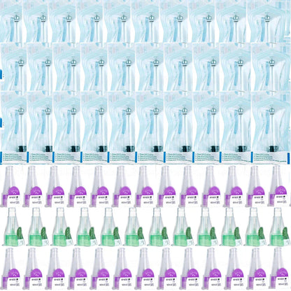 10/20/30/50/100PCS Magic Pen Tip Cartridges — 3ml Empty Cassette Bottles with Individual Packaging for Lilly Insulin Pen (4mm/6mm/8mm)