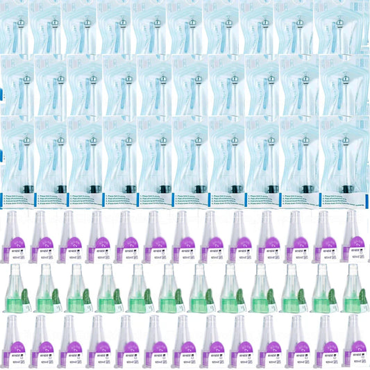 10/20/30/50/100PCS Magic Pen Tip Cartridges — 3ml Empty Cassette Bottles with Individual Packaging for Lilly Insulin Pen (4mm/6mm/8mm)