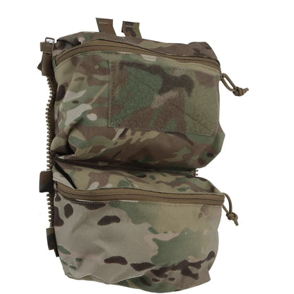 V5 FCPC Tactical Vest Backplate – Military Airsoft Hunting Plate Carrier with Sub-Package, Double Mag & Sundries Pouch