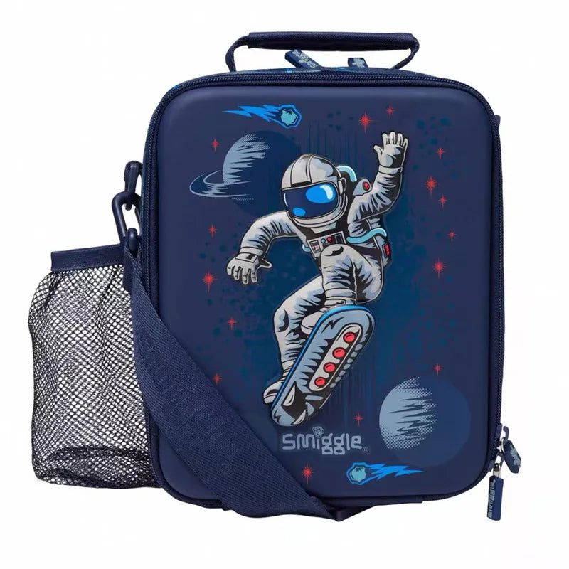 Australian Smiggle Cartoon Stitch Large-Capacity Insulated Bag – Lunch & Breakfast Handbag for Kids, Outdoor Use Gift