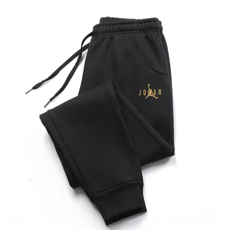 Autumn Winter Men's Joggers – Drawstring Casual Fleece Sweatpants, Workout, Running, Gym Fitness Sports Trousers