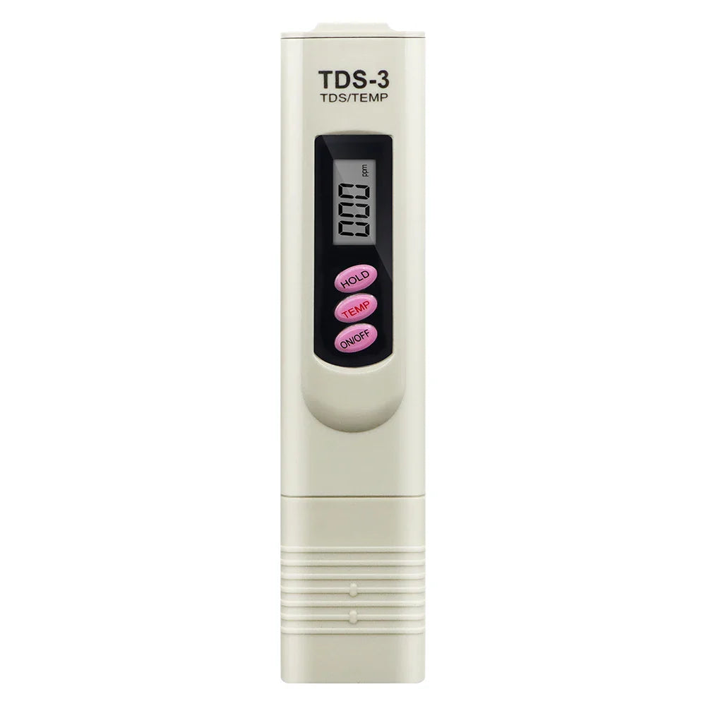 TDS & PH Meter - 0-9990ppm Digital Water Tester, 0.01 PH High Precision Pen for Aquariums & Filters, LCD PPM Monitor