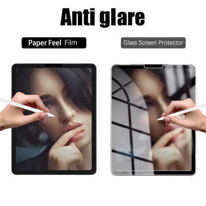 3Pcs Paper-Like Screen Protector for iPad Air & Pro – Compatible with 6th to 10th Gen (11", 12.9", 10.5")