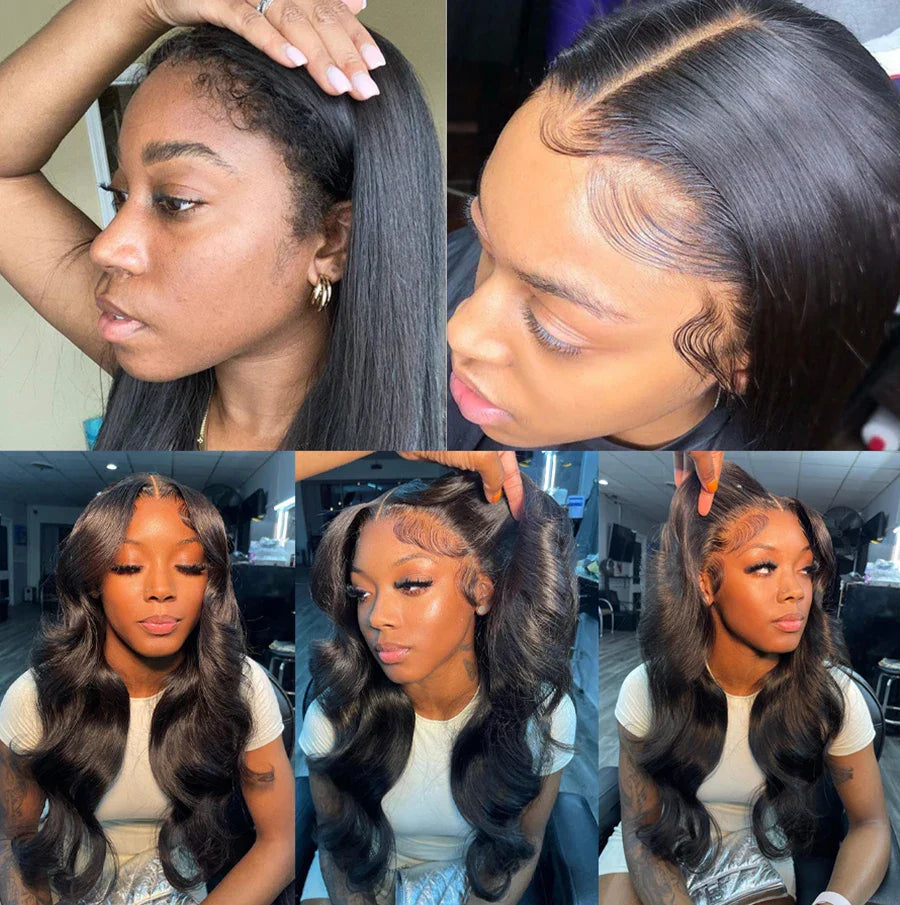 24 Inch Body Wave Bundles with Closure – Brazilian Hair Weave, 3 Bundles with 4x4 Closure, Natural Human Hair