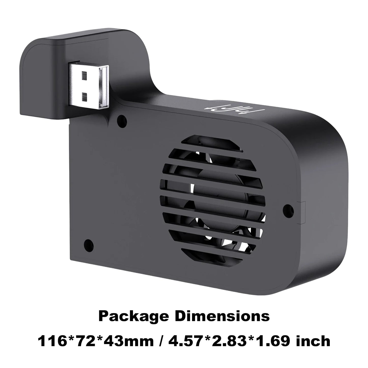 Nintendo Switch 2 Cooling Fan Dock with USB Port – 2-Speed Console Cooler Stand & Radiator Accessory