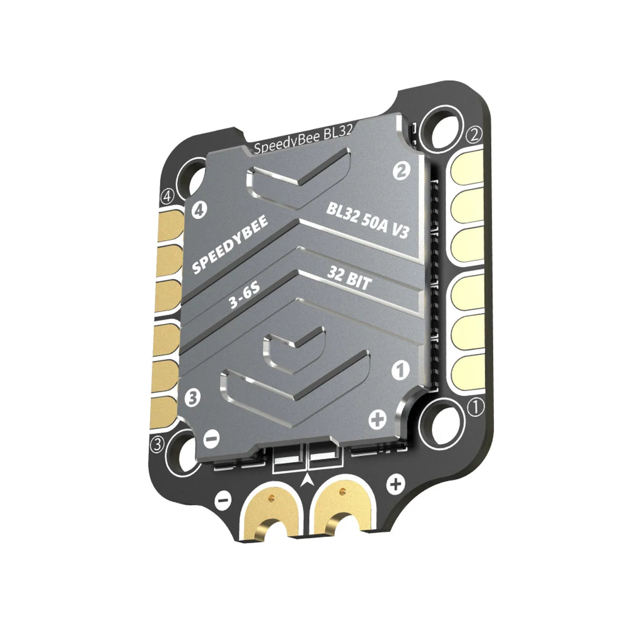 SpeedyBee F7 V3 50A Stack — F722 Flight Controller + BL32 50A 4-in-1 ESC with Blackbox for FPV Drone
