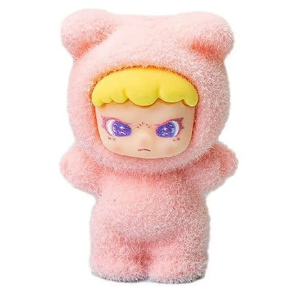 10pcs Anime Plush Dora DIY Decoration | Cute Mini Resin Doll Keychain Blind Box Gift