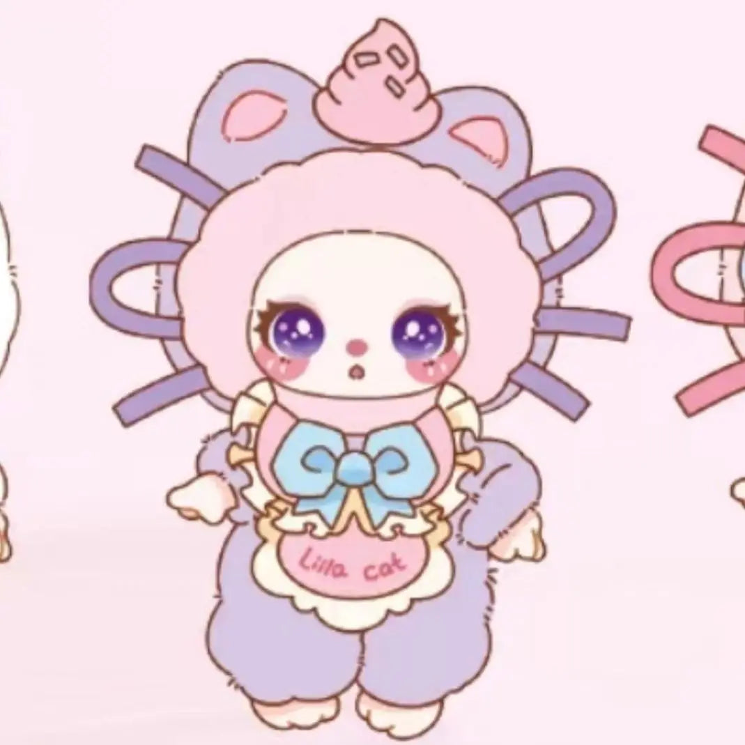 2025 New Liila Lucky Cat V4 Series Blind Box Toys – Cute Anime Action Figures Mystery Dolls, Best Gift