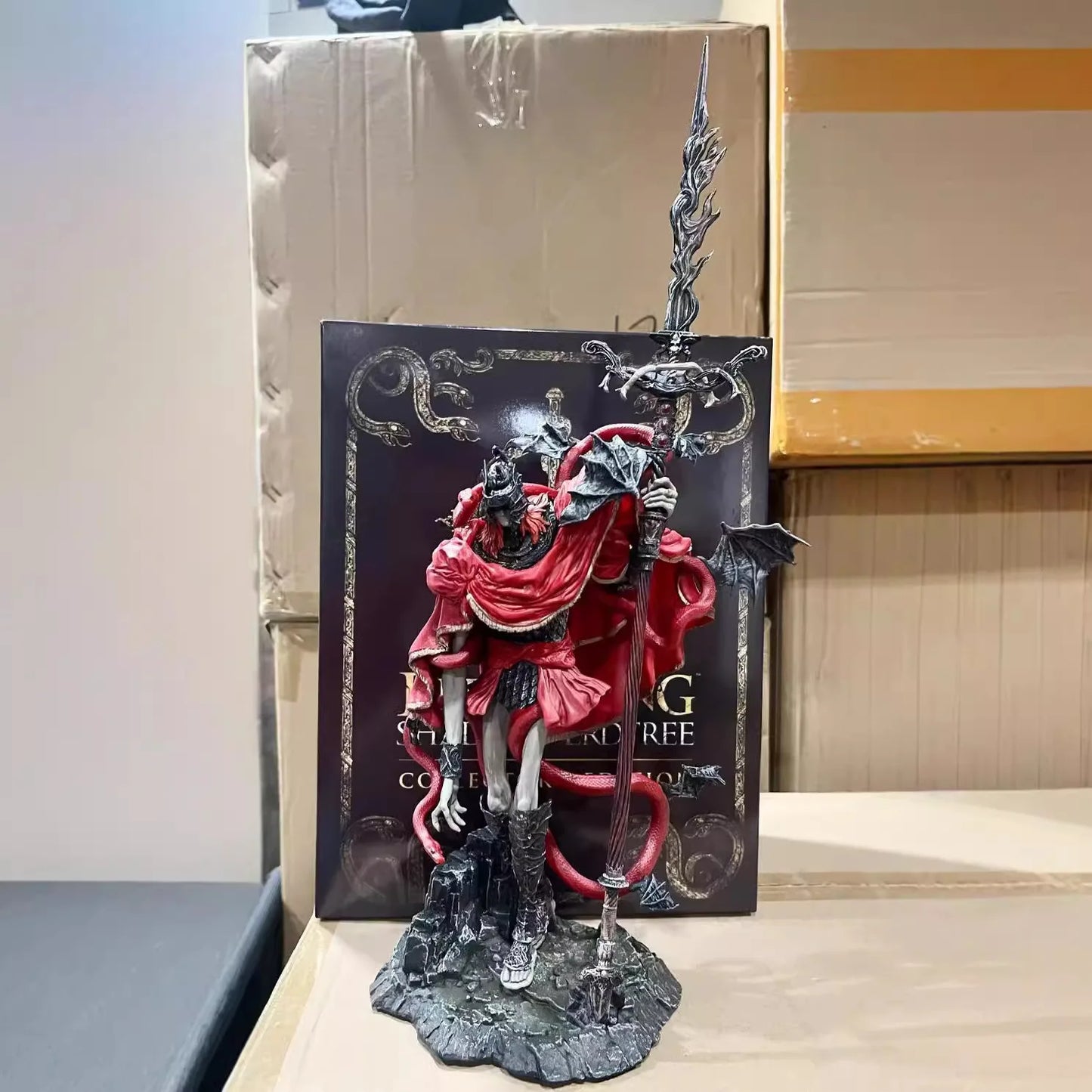 Elden Ring Shadow of the Erdtree PVC Figures | Messmer Action Anime Figurines, Collectible Statue & Toy Gift