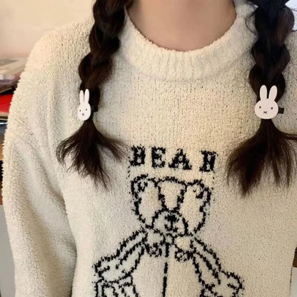 Kawaii Miffy Hairpin – Cute Duck-Billed Side Hair Clip, Versatile Hair Fashion Gift for Girls & Children