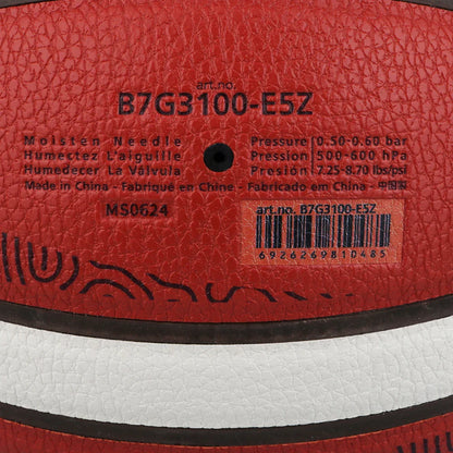 2025 Molten Basketball — Official Size 5/6/7 PU Indoor & Outdoor Ball for Men, Training, Match & Team Games