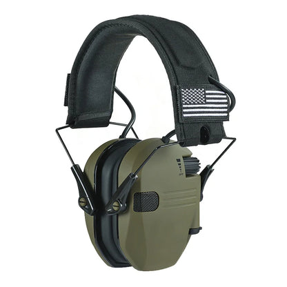 Active Helmet Mounted Earmuffs – Electronic Hearing Protection, Noise Reduction Headphones for Shooting & Hunting