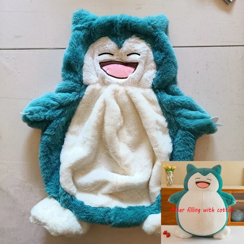 Pokémon Snorlax & Totodile Plush Toys - Chikorita and Torchic Cartoon Dolls