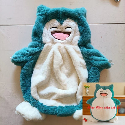 Pokémon Snorlax & Totodile Plush Toys - Chikorita and Torchic Cartoon Dolls