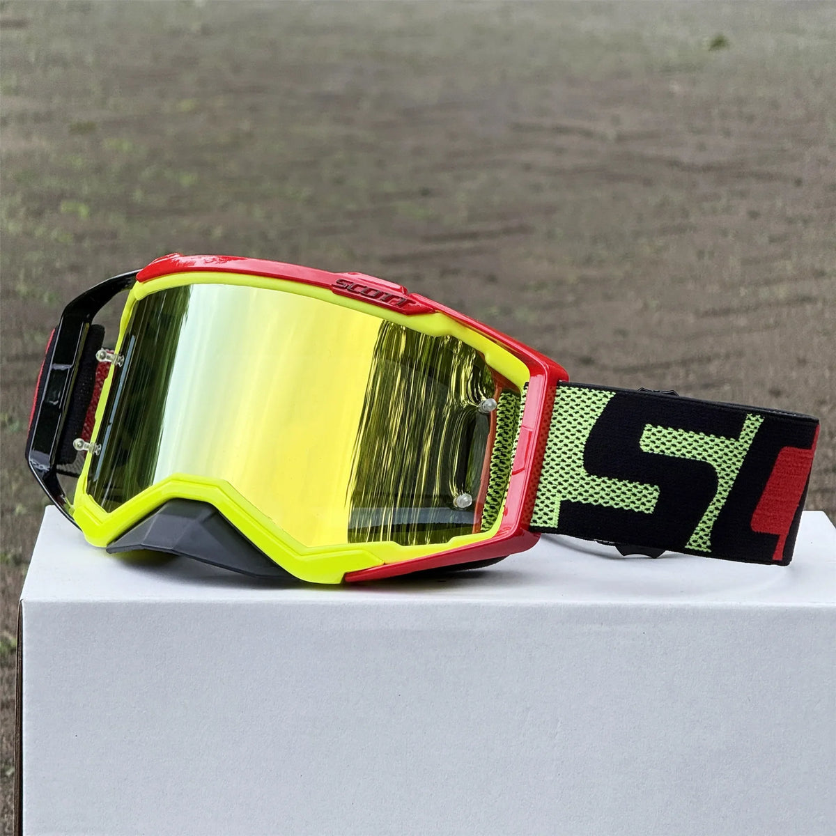 Motorcycle Riding Goggles UV400 – Dirt Bike & Cycling Glasses for Men, MTB & MX Off-Road Protection Eyewear Accessories