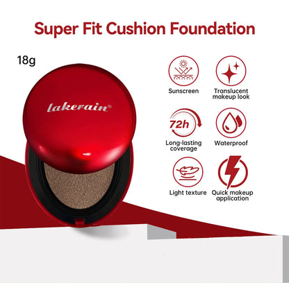 Sunscreen Cushion Foundation – Full Coverage, Waterproof & Long-Lasting Concealer Makeup