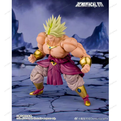 Dragon Ball DF SHF Demoniacal Fit Legendary Berserker Broly Action Figure – Shatter the Universe Collectible Toy Model Gift