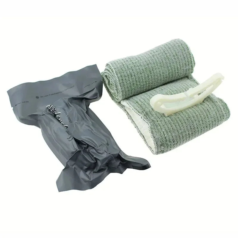 Medical Trauma Kit with Israeli Bandage – 4/6 Inch Emergency First Aid for Camping & Hiking