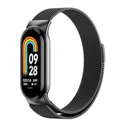 Metal Stainless Steel Strap for Xiaomi Mi Band 8 & 9 – Replacement Smart Bracelet Watchband