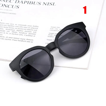 Kids Retro Round Sunglasses – Colorful Reflective UV400 Eyewear for Boys & Girls