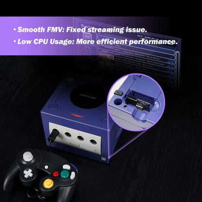SD2SP2 V2.0 TF Card Adapter – GameCube Serial Port 2 SD Loader, Smooth Playback, Low CPU Usage