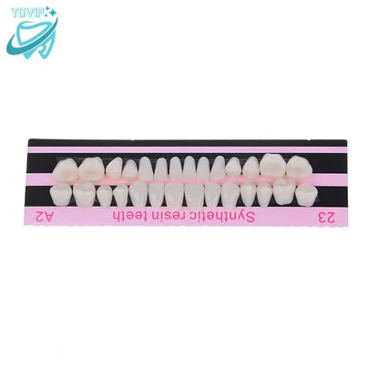 Ultra-Thin Resin Dental Veneers — Temporary Upper & Lower Teeth Whitening Veneer, Shade A2 (#23)
