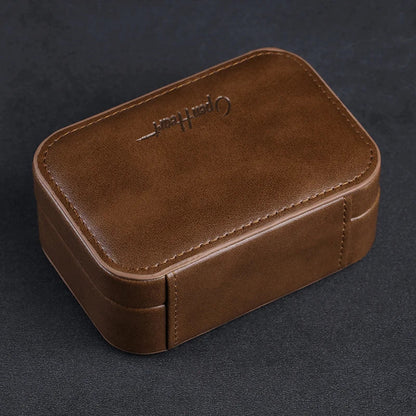 OPENHEART IEM Cable Case - PU Leather Earphone Case Bag for Headphones and Earphone Accessories